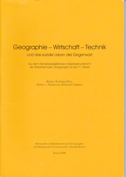 Geographie Wirtschaft Technik